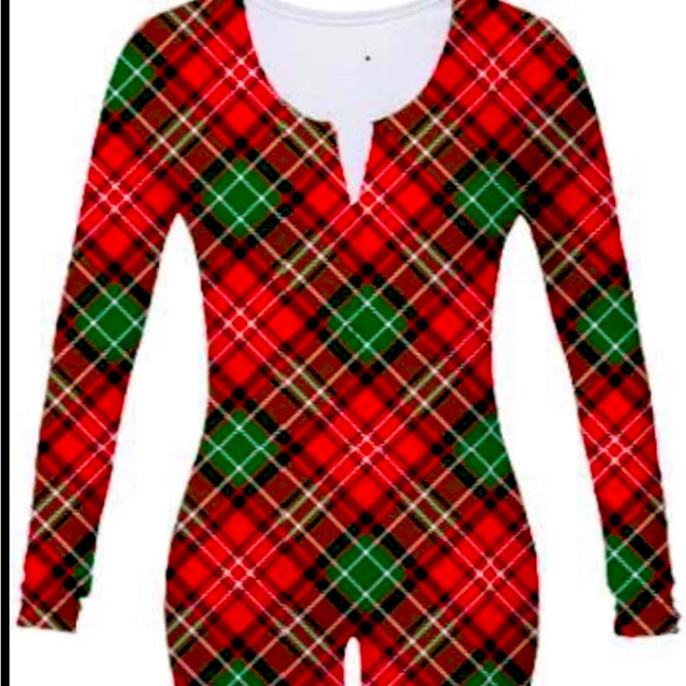 Christmas checker board onesies